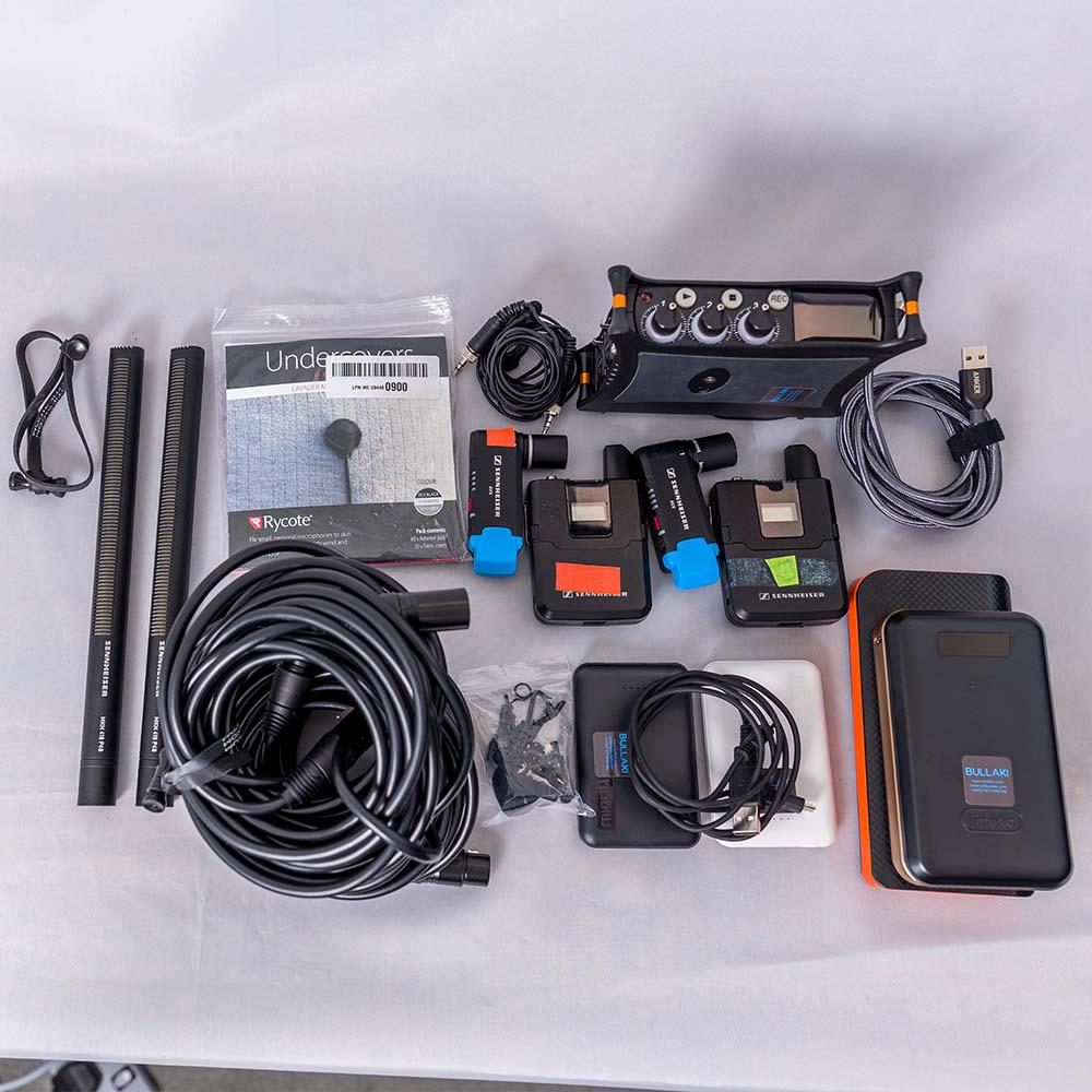 Sound Recordist Kit: MixPre-3, 2x416, 2xAVX