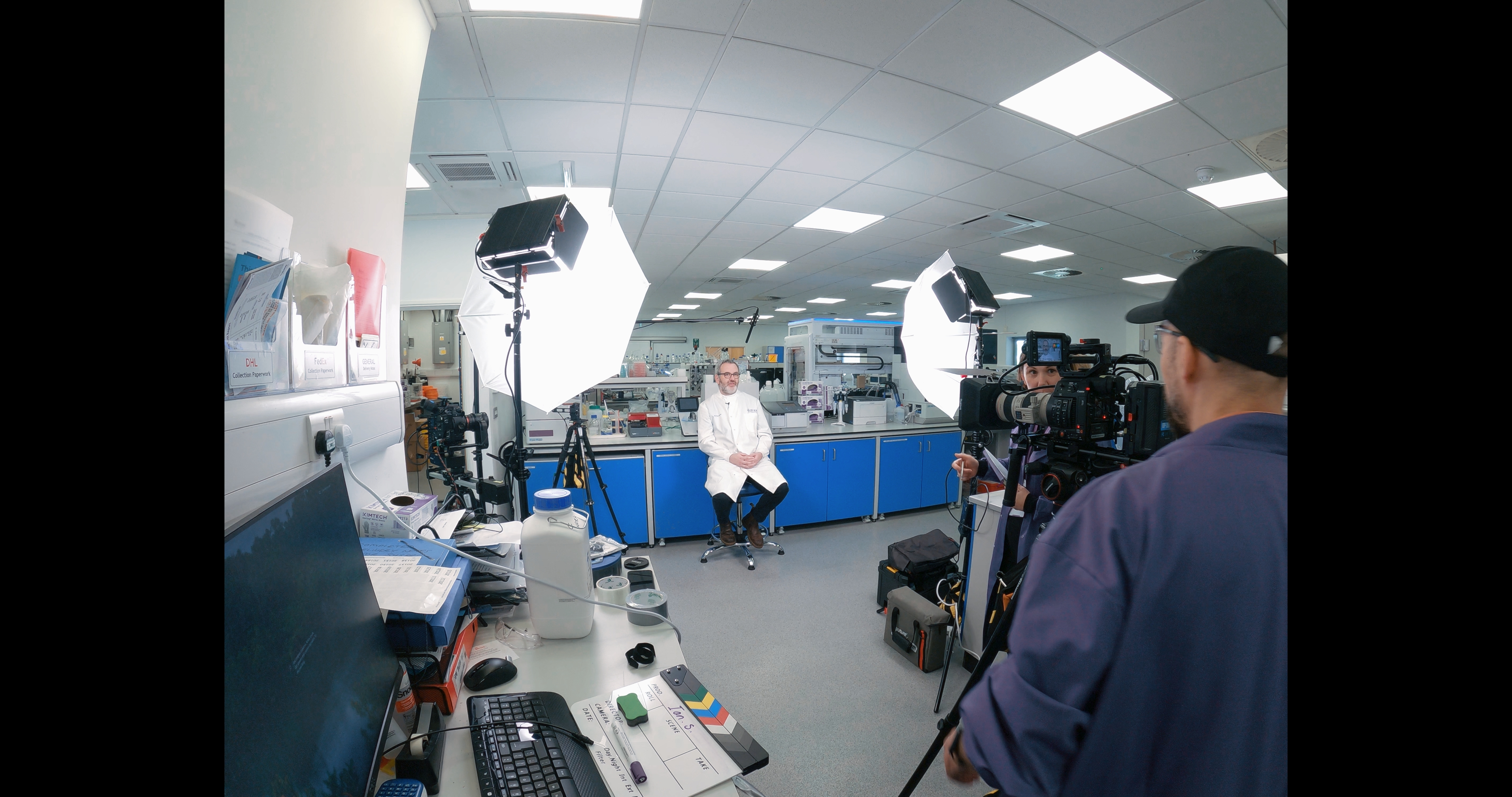 Astrea Bioseparations Laboratory - Behind the scenes (Go Pro Hero 9).