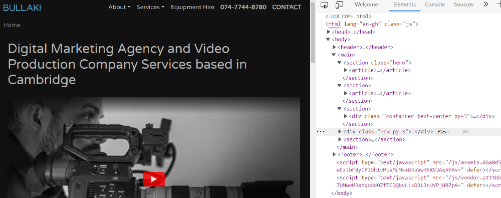 browser inspector